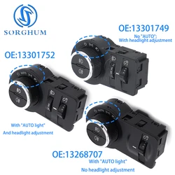SORGHUM Car Electric Fog Light Headlight Control Switch 13268707  For Chevrolet Cruze 2017 2018 For Opel Astra 13301749 13301752