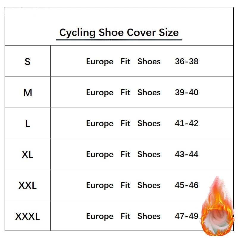 MILOTO-Thermal Fleece Cycling Shoe Cover for Men and Women, Bicycle Overshoes, MTB Bike Shoes Covers, Sport, Winter