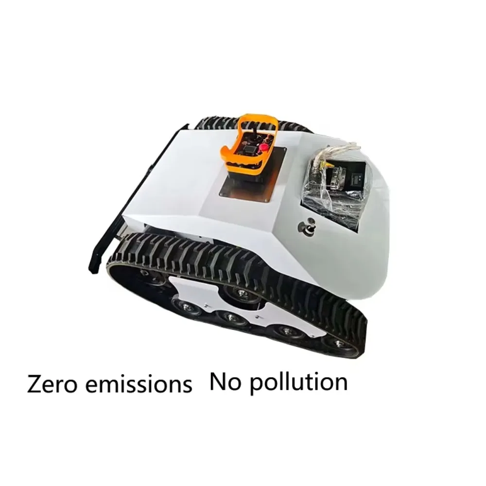 Smart Remote Control Electric Lawn Mower with 4-Stroke Engine Industrial Grade & DIY for Weed Cutting 2000W Power