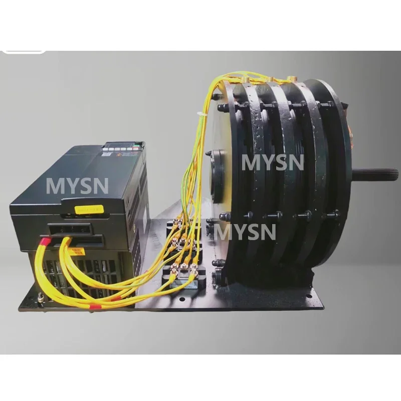 150KW Portable Generator 200KW 50HZ Alternator For Wind Hydropower Power Generator Farm With 380V Output Frequency Converter DIY