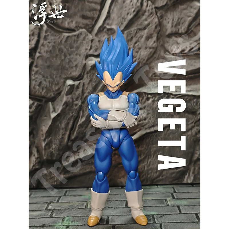 BGK ستوديو فيغيتا رئيس نحت لعبة دراغون بول سوبر سايان الله فيغيتا رئيس الملحقات أنيمي عمل الشكل تمثال نموذج اللعب الهدايا #4