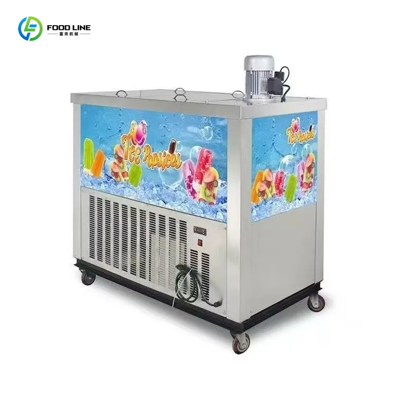 Customized Premium Stainless Steel Commercial Popsicle Machine Fully Automatic For Milk Tea Stores
