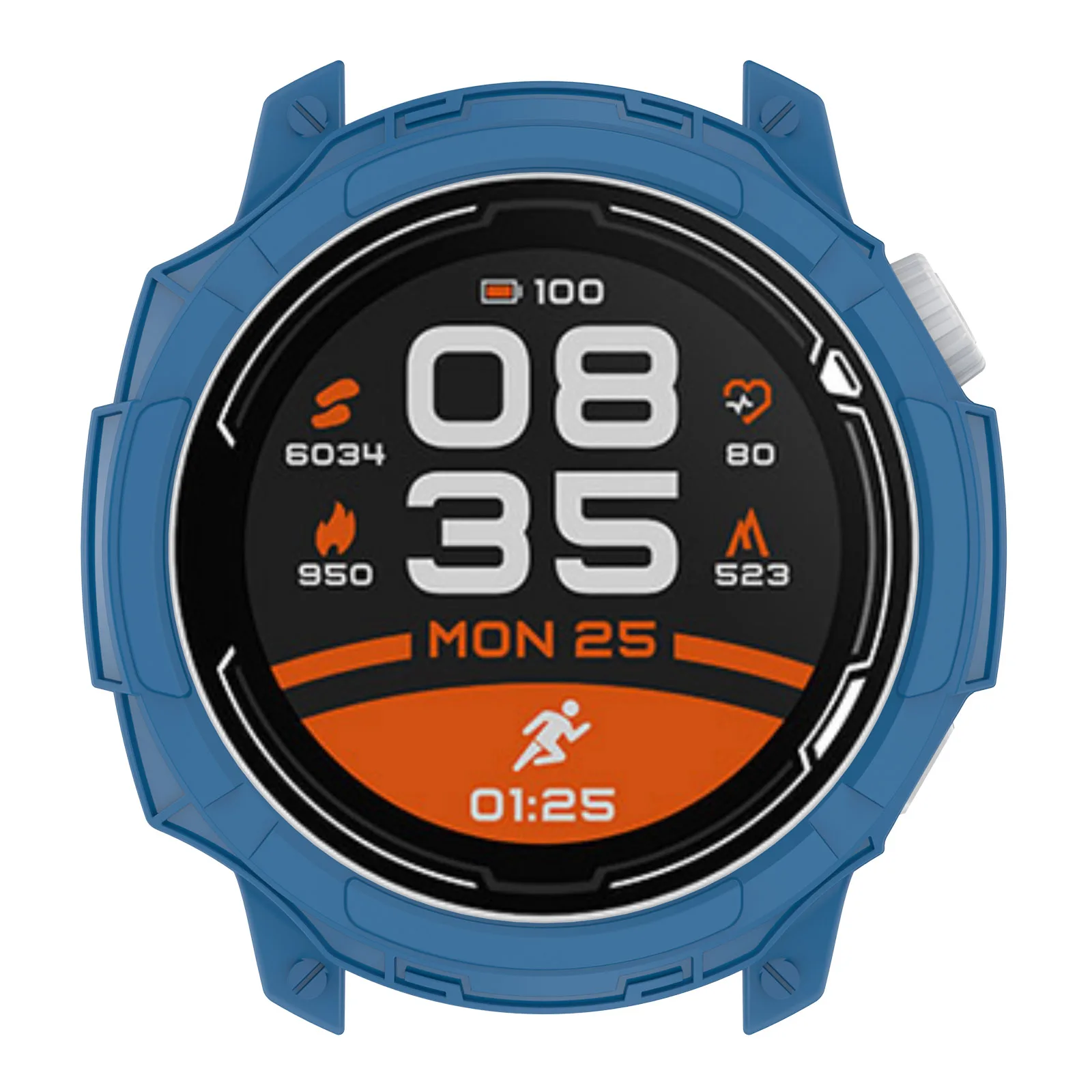 Protector de pantalla de vidrio con borde suave para reloj inteligente, carcasa protectora de película para Coros PACE 2, accesorios de Marco Pace2