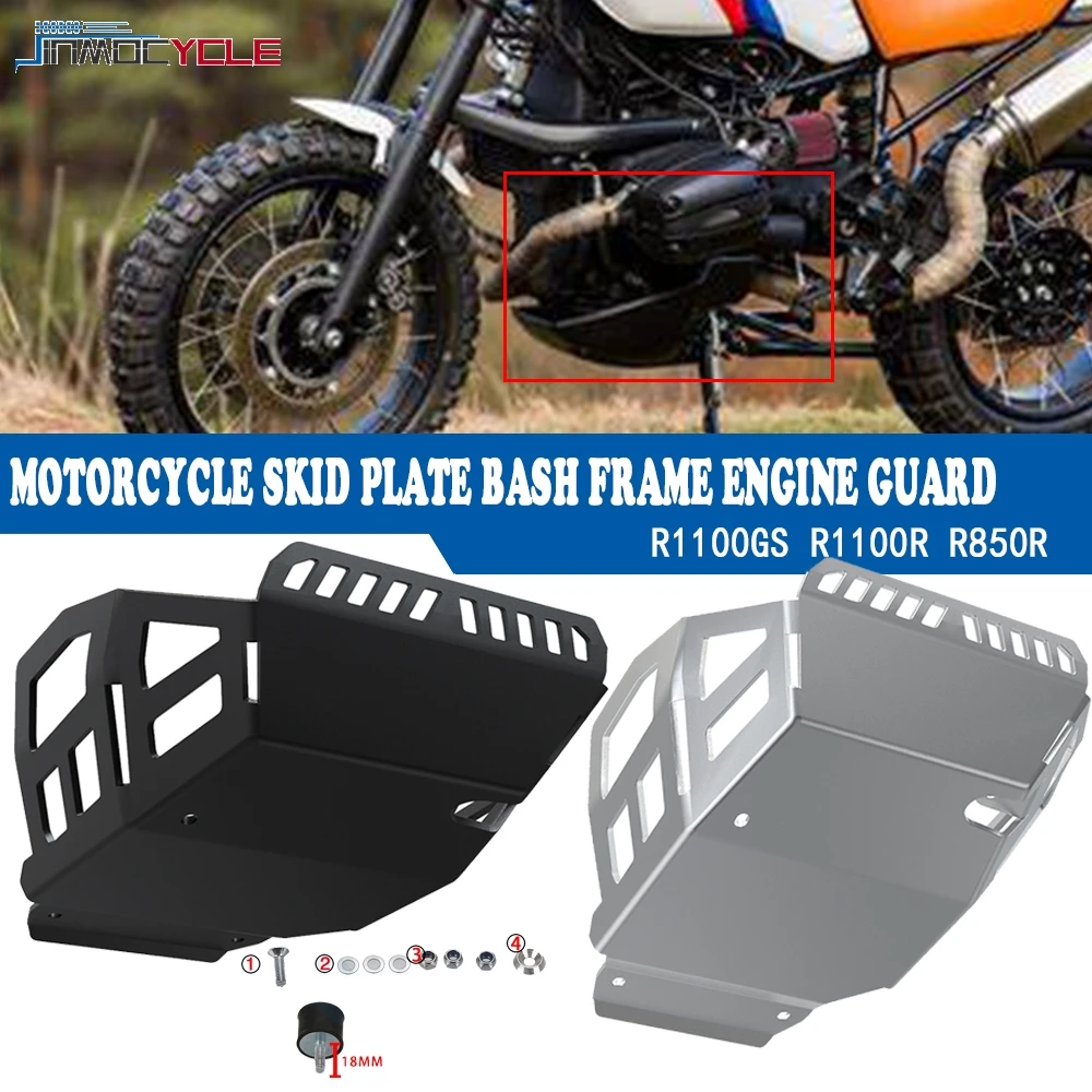 

Motorcycle Belly Pan Skid Plate Lower Bottom Engine Guard Chassis Cover Protector For BMW R1100GS R1100R R850R 1994-2006 2005