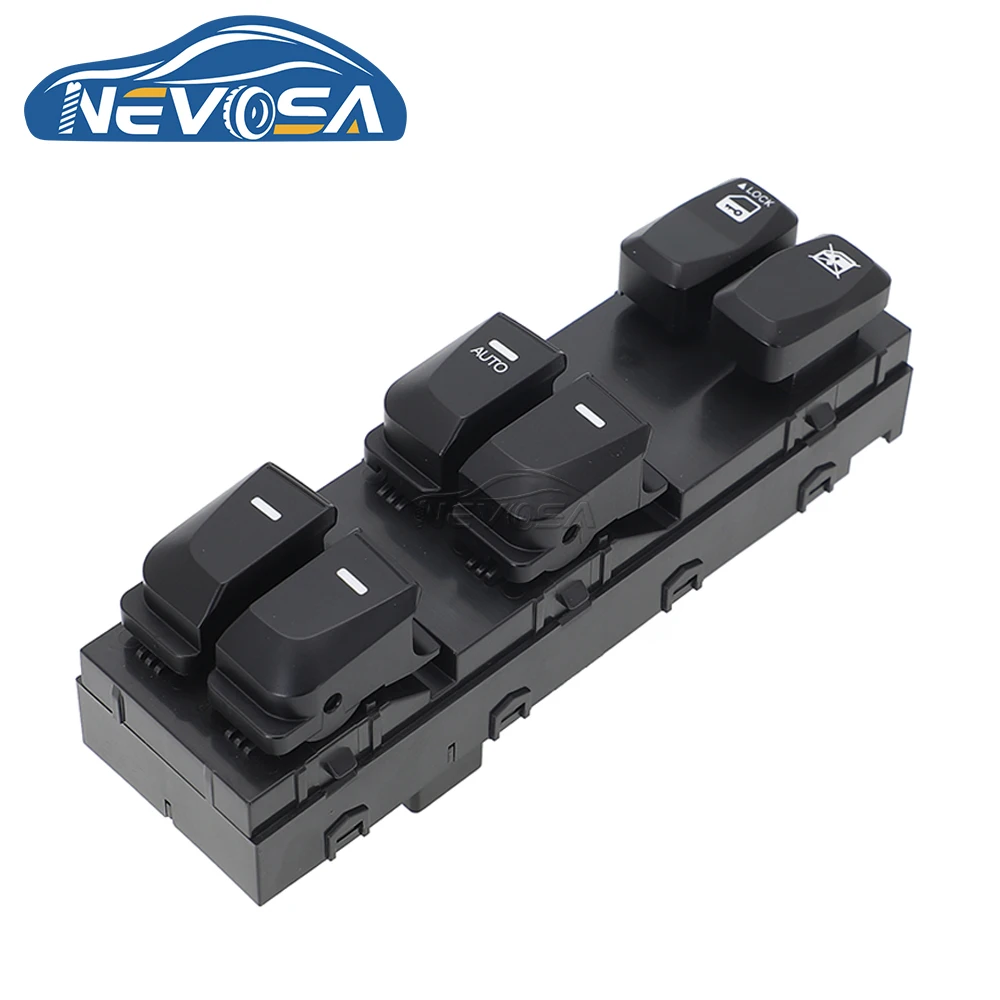 

NEVOSA 93570-2S0009P For Hyundai Tucson IX35 2010 2011 2015 LHD Car Electric Power Window Front Left Side Master Switch Button