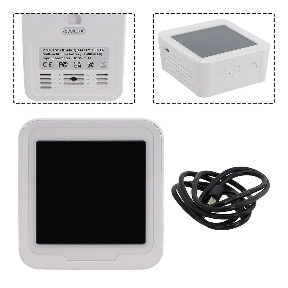 Для домашнего использования Датчик температуры Монитор качества воздуха Офисный монитор качества воздуха в помещении Технология конвекции воздуха