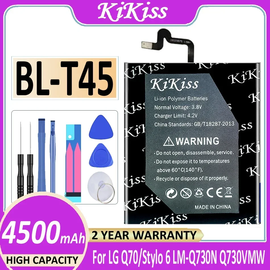 

BL-T45 Battery 4500mAh For LG LM-Q730N Q70 Q730VMW Stylo 6 EAC64578501 Bateria + Track NO