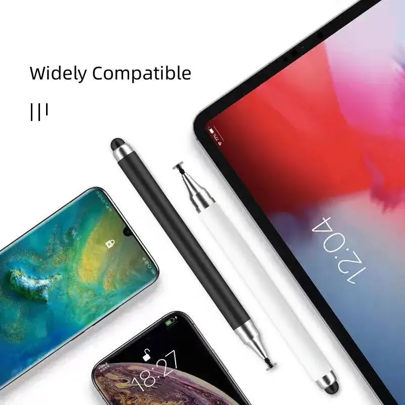 Two In One Stylus Pen For Cellphone Tablet Capacitive Touch Pencil For Iphone Samsung Universal Android Phone Drawing Screen Pen