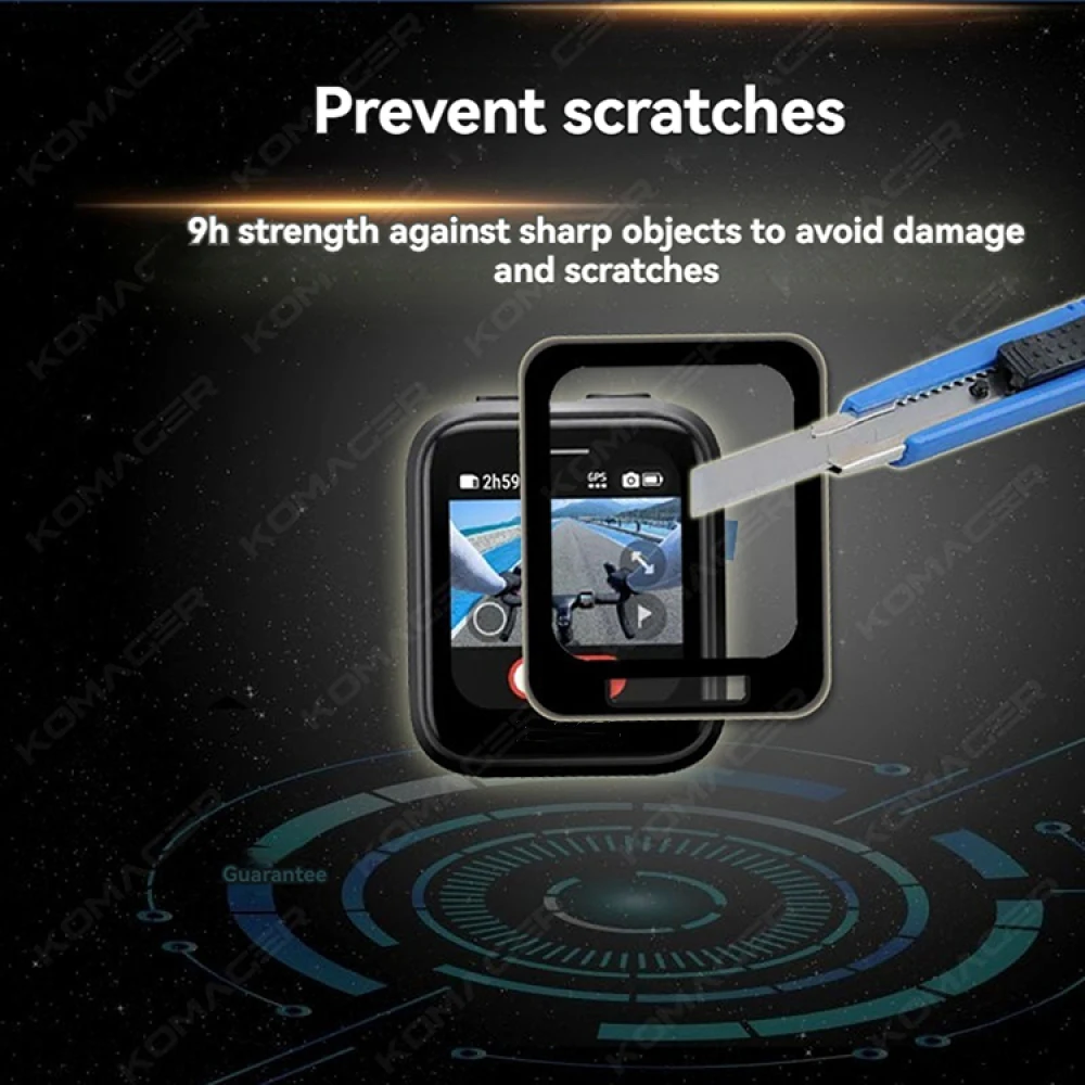 1 قطعة HD المضادة للخدوش عرض فيلم الحساسة اللمس GPS رسم الخرائط حامي الشاشة ل Insta360 GPS نقل الصور أجزاء عن بعد