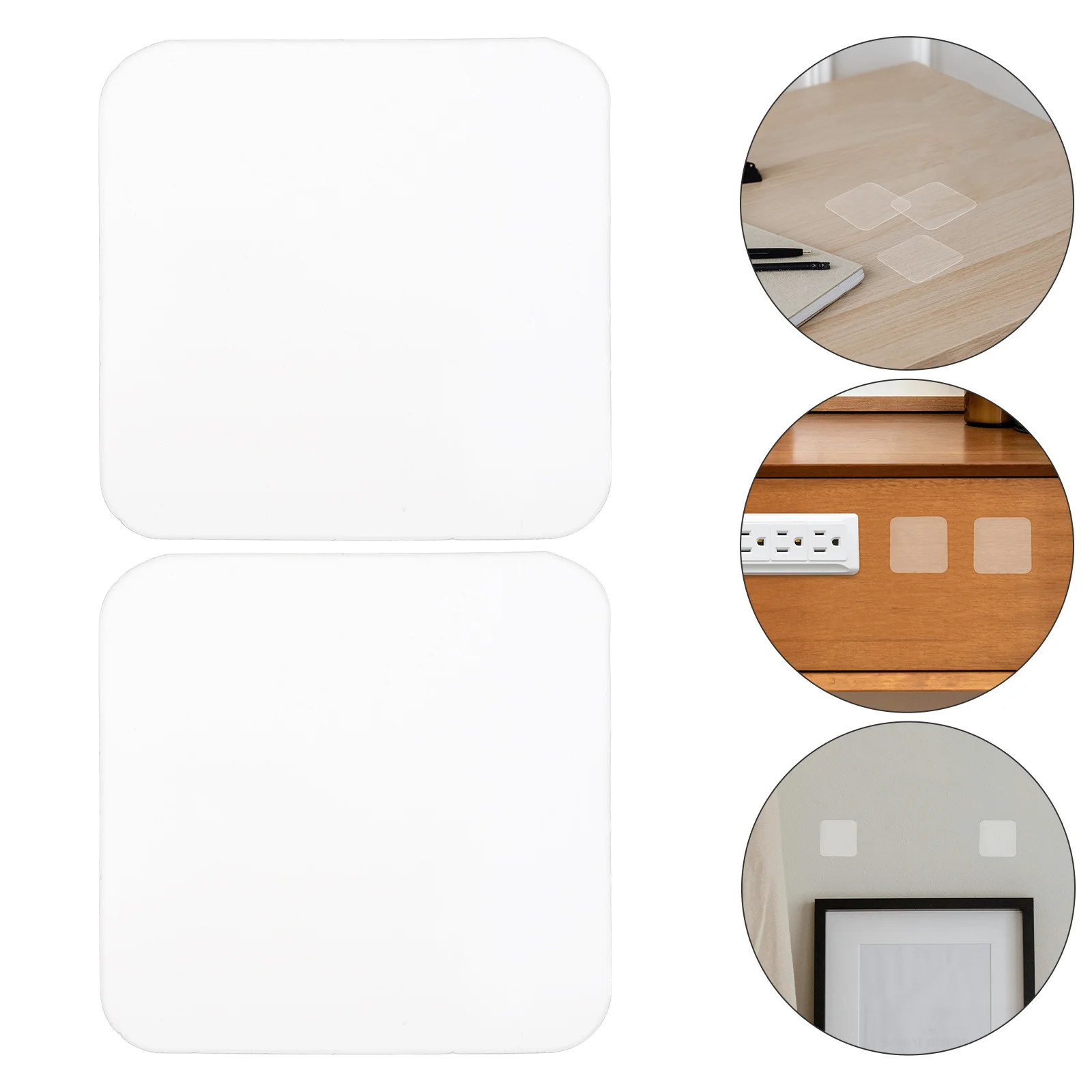 

20Pcs Transparent Double Sided Adhesive Pads Mounting Tape Heavy Duty Removable Sticky Tape for Wall Hanging Decoration