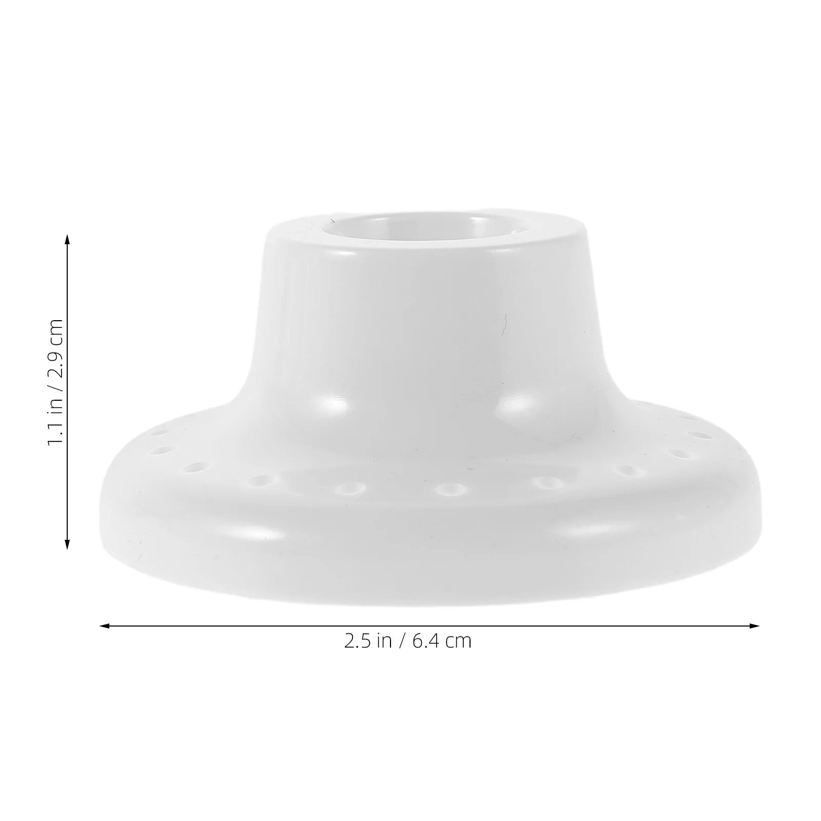 6개입 3D 프린팅 펜 베이스 화이트 플라스틱 펜 홀더 스탠드 데스크 오거나이저 스토리지 랙 3D 펜용 펜 홀더 스탠드