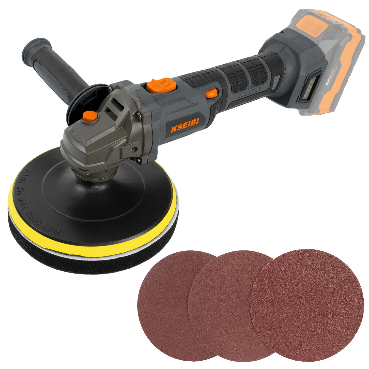 

20V cordless brushless polishing machine multifunctional portable rechargeable lithium battery sander metal