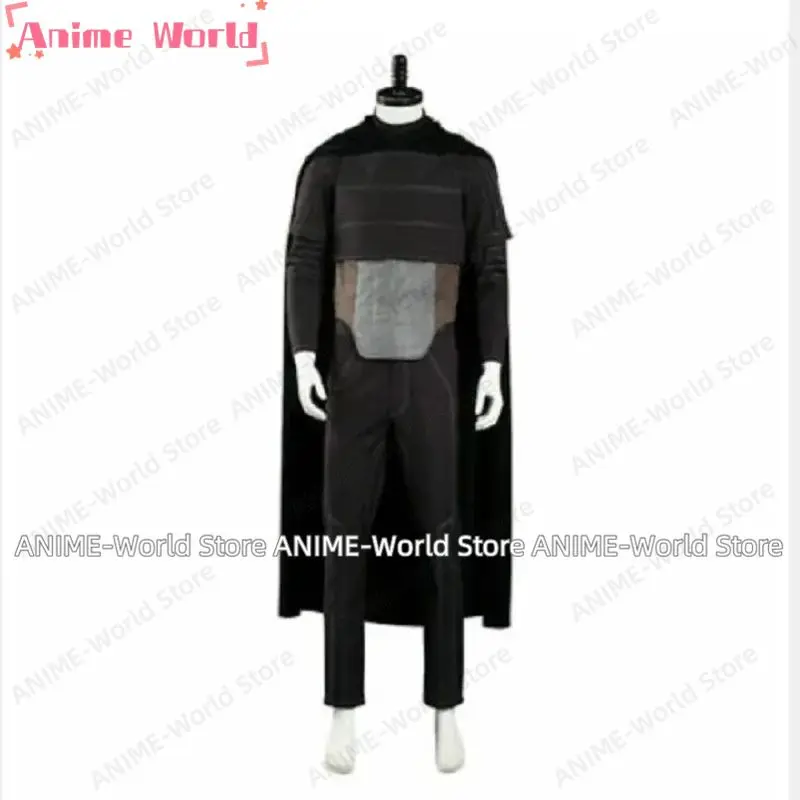 

《Custom Size》Mandalorian Cosplay Costume Vest Pants Cloak No Armor Halloween Costume Suit
