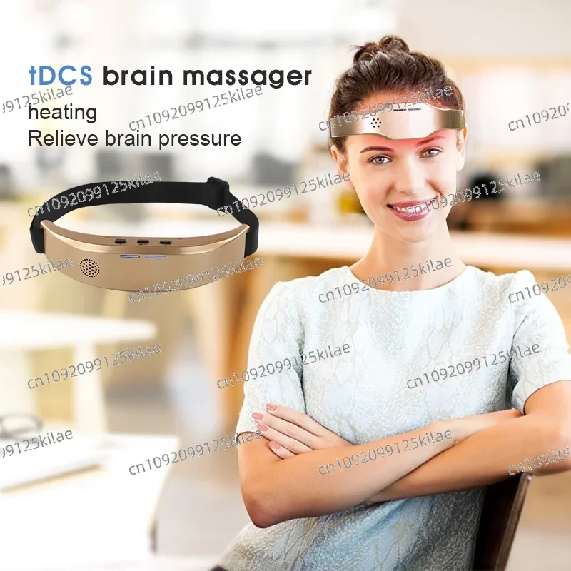 DOMAS tdcs brain stimulation Electrostimulator Pain Relief Head Massage Electrodes Pads Therapy Machine Ems TENS Stimulator