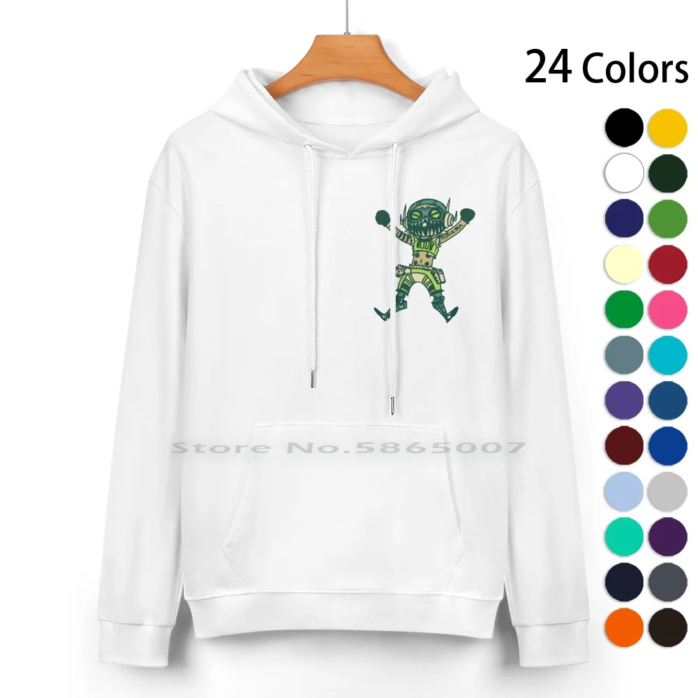 Blob Octane Pure Cotton Hoodie Sweater 24 Colors Octane Apex Legends 100% Cotton Hooded Sweatshirt For Women Men Unisex Gifts