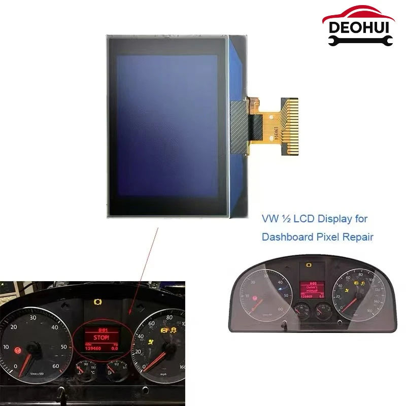 

ЖК-экран приборной панели 1TD920862 1K0920861M 92290206 для VW Golf V Touran Passat Jetta Mk5 Seat Skoda, автомобильные аксессуары