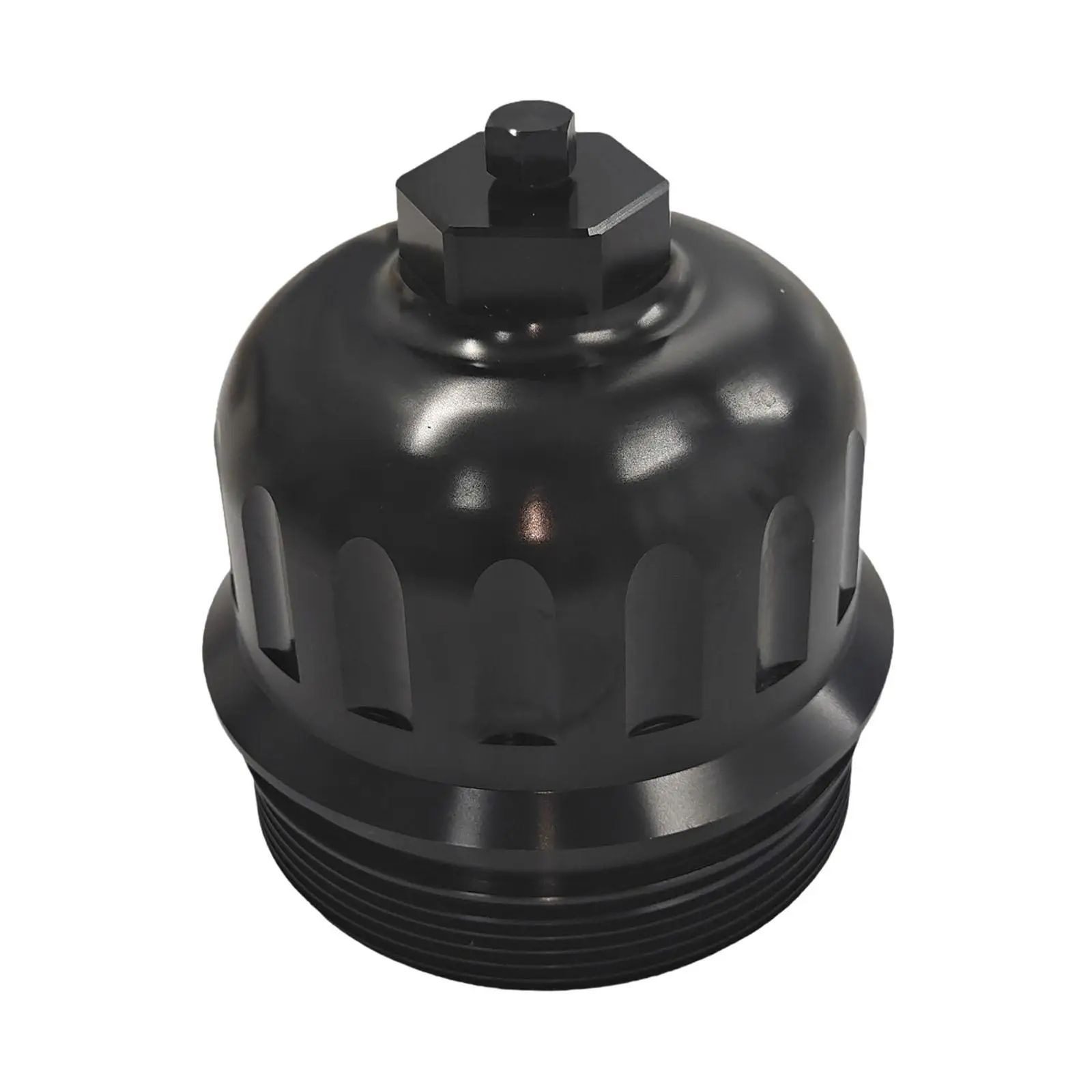 

Direct Fit Oil Filter Housing Cap Black Aluminum Alloy for GM Duramax 6.6L L5P 2017-2024 for Silverado Sierra Repair Accessory
