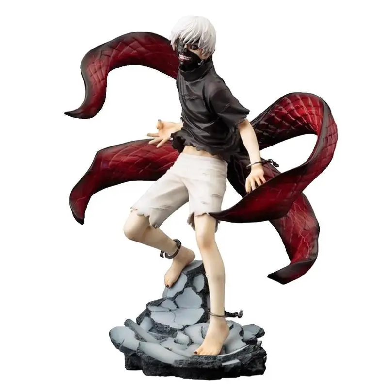 Figura de Kaneki Ken con máscara de centípero de Tokyo Ghoul, estatua de Touka, modelo coleccionable, muñeca, adorno para escritorio, regalo, juguete decorativo.
