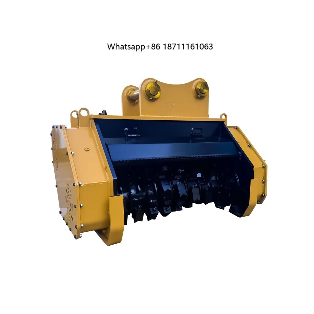 Multi-functional Hydraulic  Wood Mulcher  Chipping Wood and Weeding for 10-16 Tons Excavator