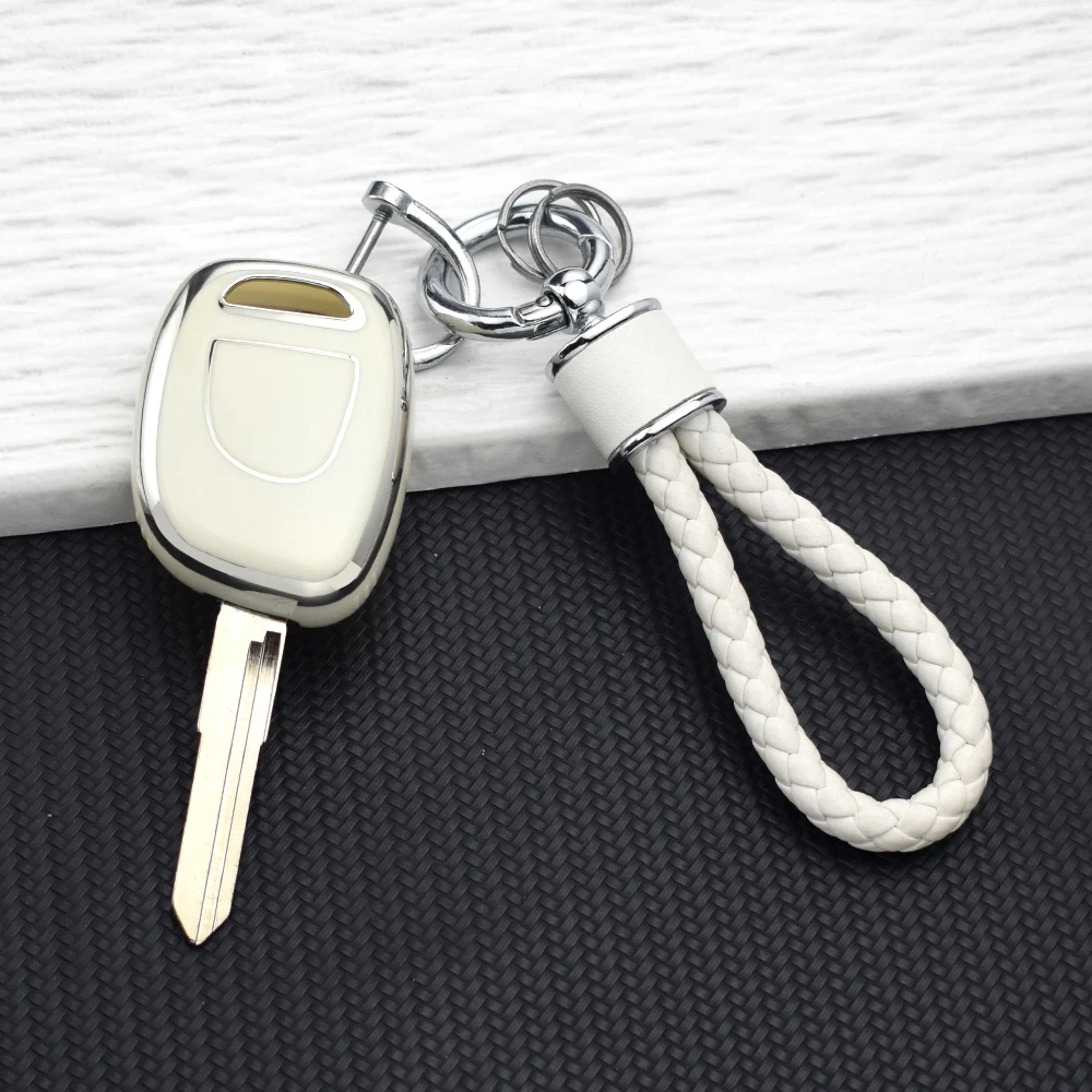 TPU Remote Car Key Case Cover for Renault Clio II Master Espace Kangoo 1 2 3 Simbol Twingo Scenic Laguna Auto Shell Fob