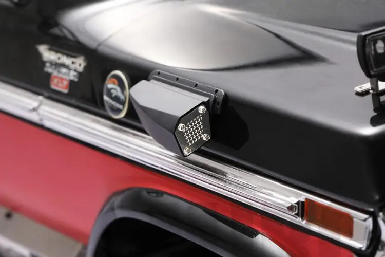 ل 1/10 Rc مركبة مجنزرة Trx4 موستانج محوري Scx10 Ii 90046 90053 رانجلر Km2 2 قطعة فلتر هواء تناظري محرك مدخل هواء