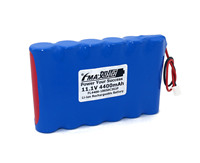 DIY Brook Stone Big Blue Party Speaker Battery 11.1V 4400-7000mAh 2+3 wires connector