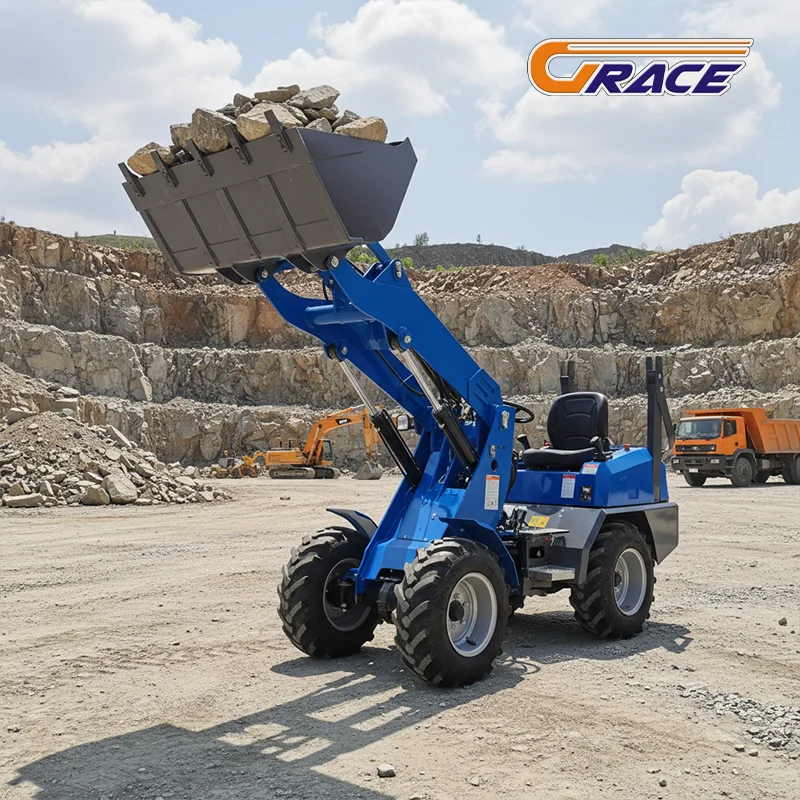 

2 Ton Wheel Loader EPA Approved Small Loader Farm & Garden Fast Shipping Factory Direct Sale