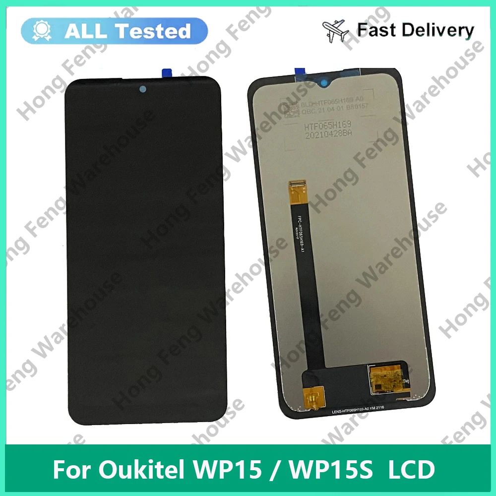 

For Original Oukitel WP15 LCD Display +Touch Screen Screen Digitizer Assembly Replacement 6.52 inch For OUKITEL WP 15 WP15S LCD