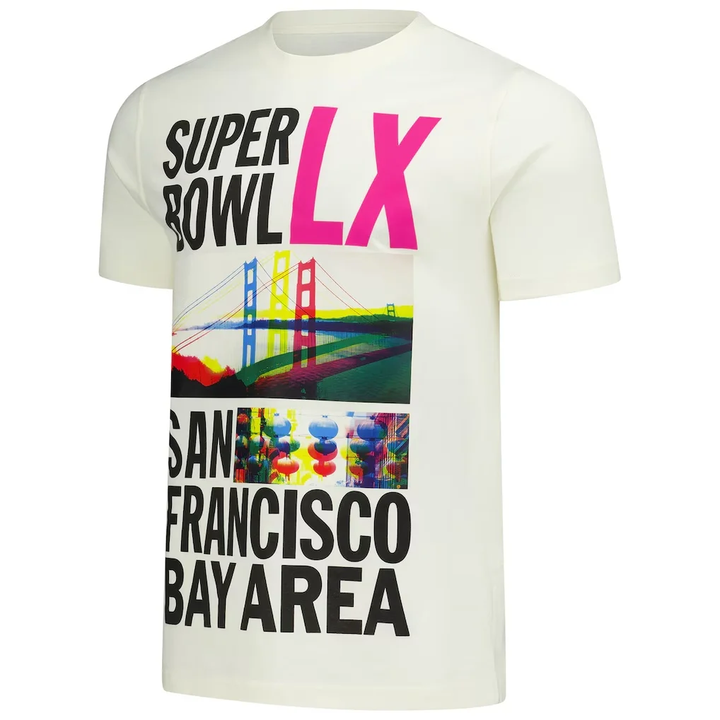 

Футболка Super Bowl LX Champions для мужчин и женщин, летняя одежда из чистого хлопка, модная повседневная футболка с короткими рукавами, уличная одежда