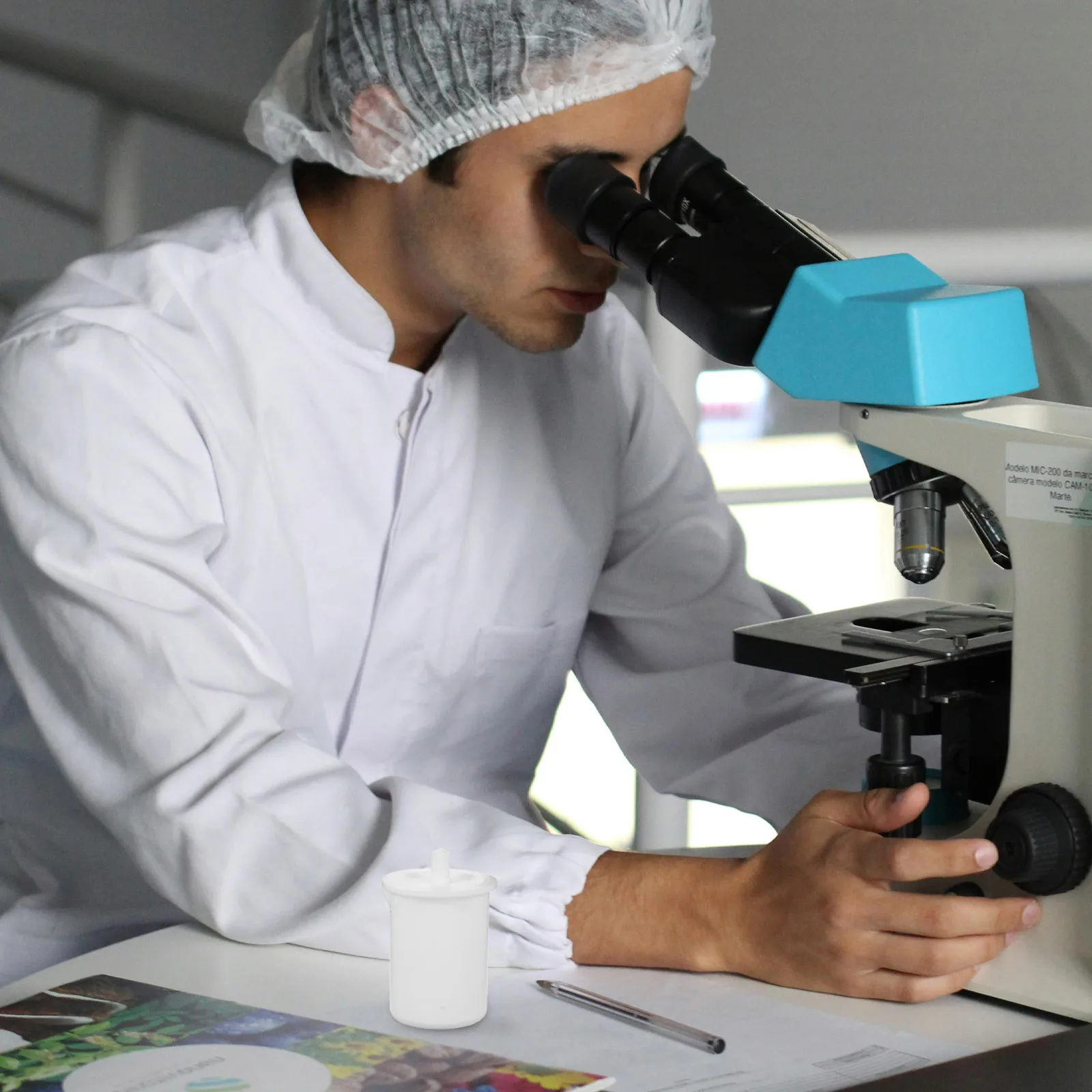 PTFE Beaker مختبر تخرج حاويات السوائل أكواب بلاستيكية كوب الكيمياء التجريبية