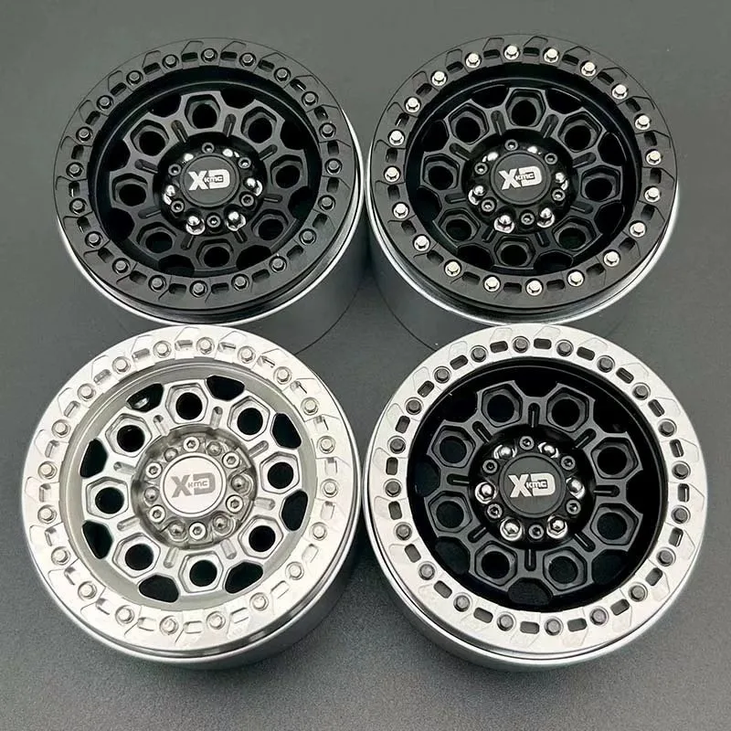 

4 шт. 2,2-дюймовая металлическая ступица колеса для 1/10 1/8 RC гусеничного автомобиля TRX4 Defender AXIAL SCX10, легко управляемый танк Tyrannosaurus Rex 300