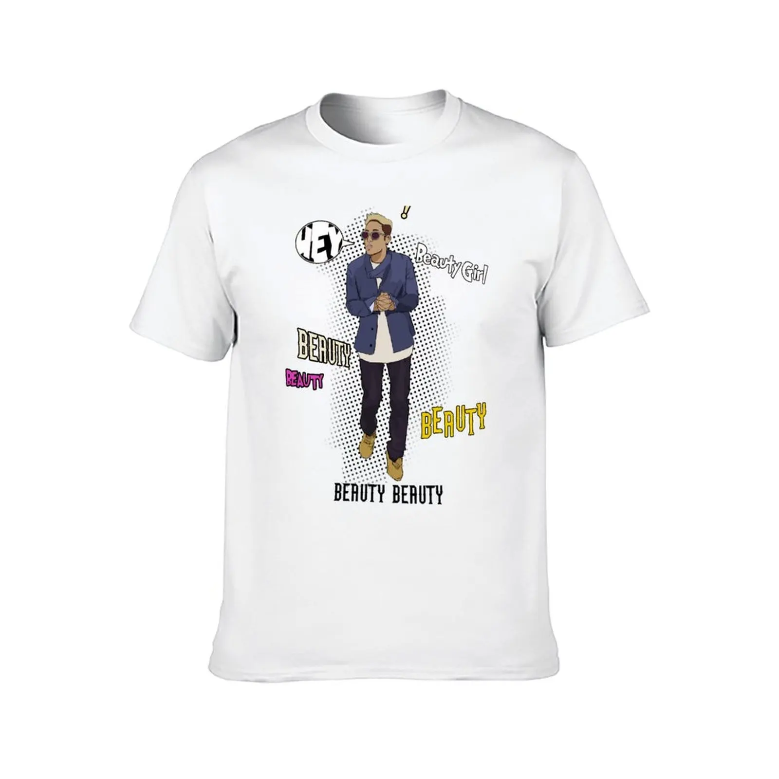 Kim Hyun Joong - Beauty Beauty T-Shirt anime tshirt t shirts cotton 100% T-Shirt