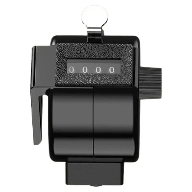 AED2-Fishing Counter Manual Mechanical Counter Hand-Held Tally Counter 4-Digit Number Count Clicker Counter