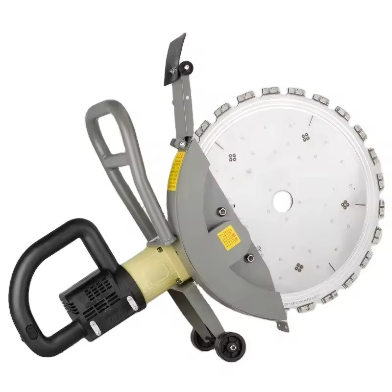 

HOT GLGW 5000W High-Power Electric Industrial DIY Handheld Wet Cutting Wall Chaser Brick Ring Cutter Saw Concrete Chain Saw