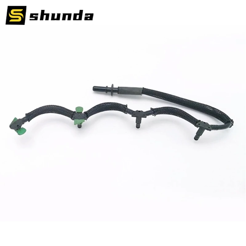 FM5Q9K022AB 1868676 Fuel Pipes Car Accessories Fuel Return Line Hose Pipe Injector Hose Leak Line for Ford Citroen Peugeot Volvo