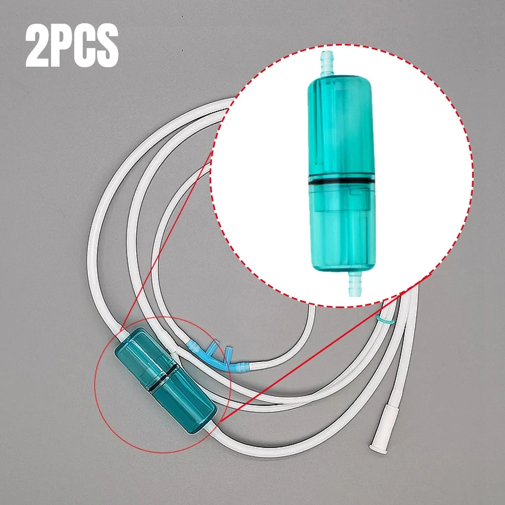 

2Pcs Oxygen Tubing Connector Oxygen Tube Generator Water Collector Oxygen Tube Accessory Liquid Collector for Healthy Care