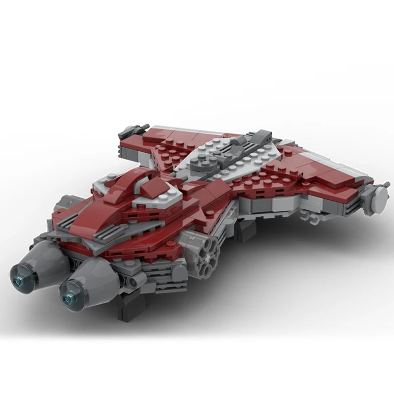 384 pçs MOC-226578 espaço guerra defensor-classe luz corvette blocos de construção conjunto técnico natal estrela tijolo conjunto presentes aniversário