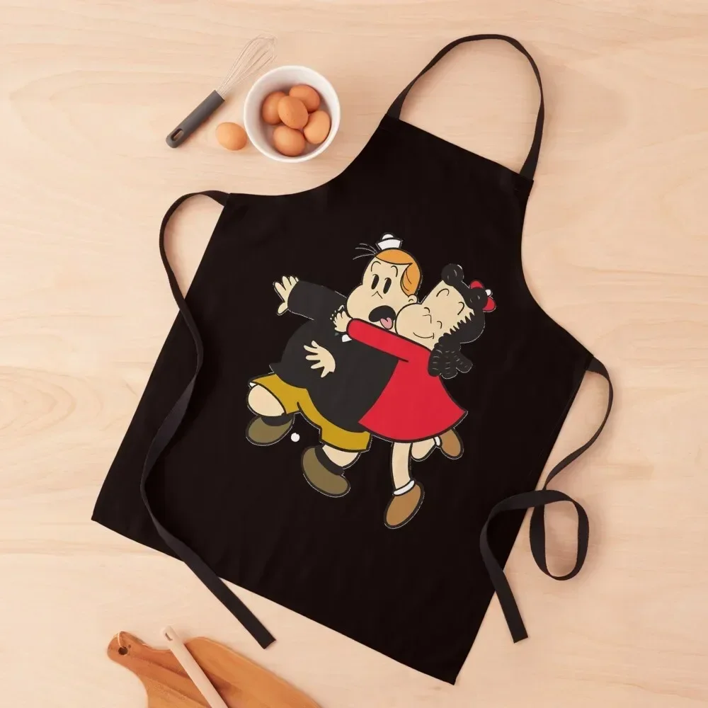 

Little Lulu and Tubby Apron For Nail Stylist Woman Kitchens Apron