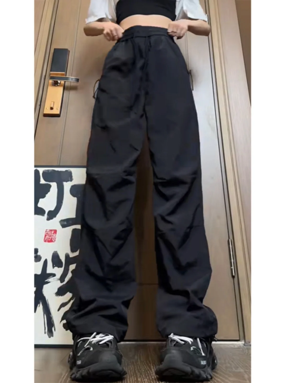 

Мужские летние тонкие быстросохнущие брюки-карго American Sle для активного отдыха, походов и работы, повседневные брюки от модного бренда Haome