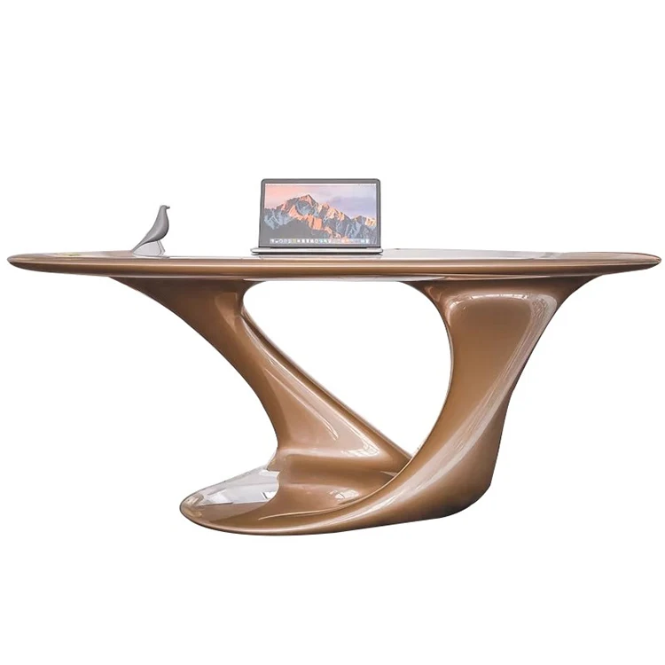 

*Unique Design Luxury Fiber Reinforced Plastics Office Hotel Beauty Reception Desk FRP Reception Desk