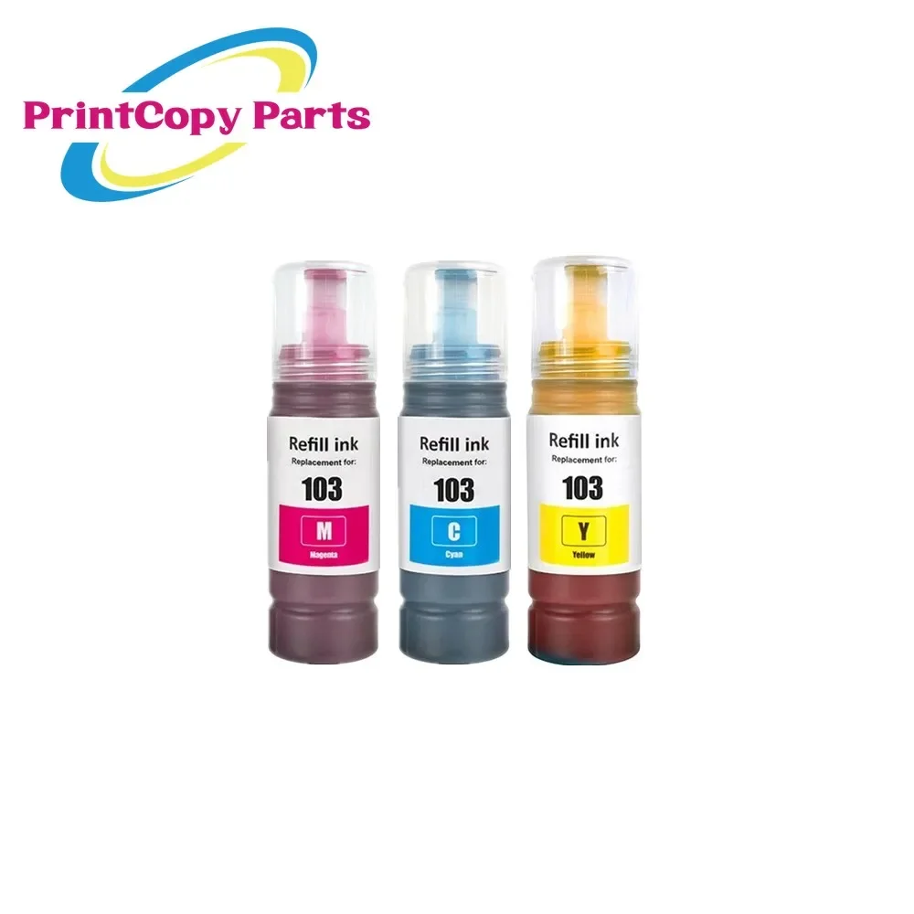 Imagem -03 - Recarga Tinta de Corante 103 para Epson Ecotank L1110 L3100 L3110 L3111 L3116 L3150 L3151 L3156 L3160 L5190