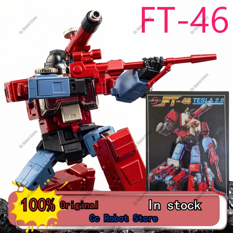 

В наличии! Горячая распродажа! Официальная фигурка Fanstoys FT-46 Perceptron FT46 Tesla 2.0, шарнирная, подарок для мальчика