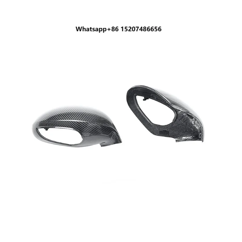 for 911 Dry Carbon Fiber Sports Mirror Cover Rearview Mirror Housing Mirror case LHD Replacement