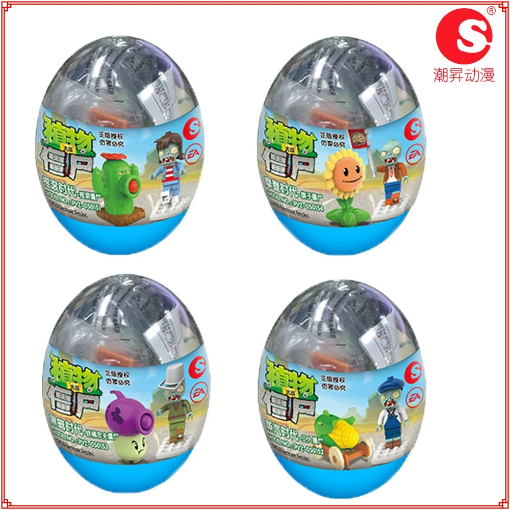 

New Official Plants Vs. Zombies Gashapon Cute and Practical Unique Designs Model Toy Fun Decorative Gifts for Children in Stock