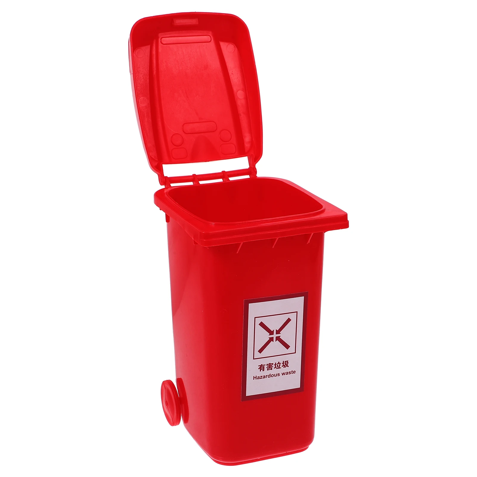 

Multi-Functional Desktop Mini Waste Bin For Office Home Small Garbage Container Pen Holder Storage Organizer Table Countertop