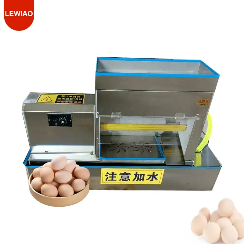 220V Maszyna do obierania jajek gotowanych ze stali nierdzewnej Wysokiej jakości komercyjna elektryczna obieraczka do jajek Czysty silnik miedziany Urządzenie do łuskania jajek