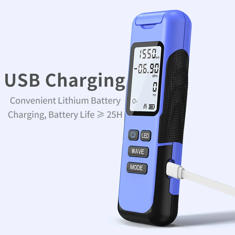 ハンドヘルド 1310/1550nm 光ファイバー L-aser 安定した光源 調整可能な発光値 光ファイバー光源