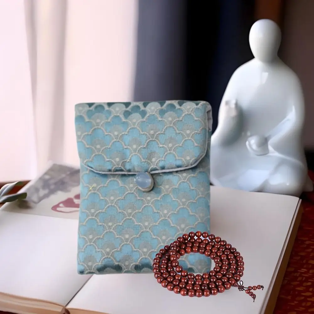 المطرزة الديباج مجوهرات حقيبة التخزين القطن لوحة صحية صغيرة الحقيبة متعددة الوظائف هدية حقيبة ملابس