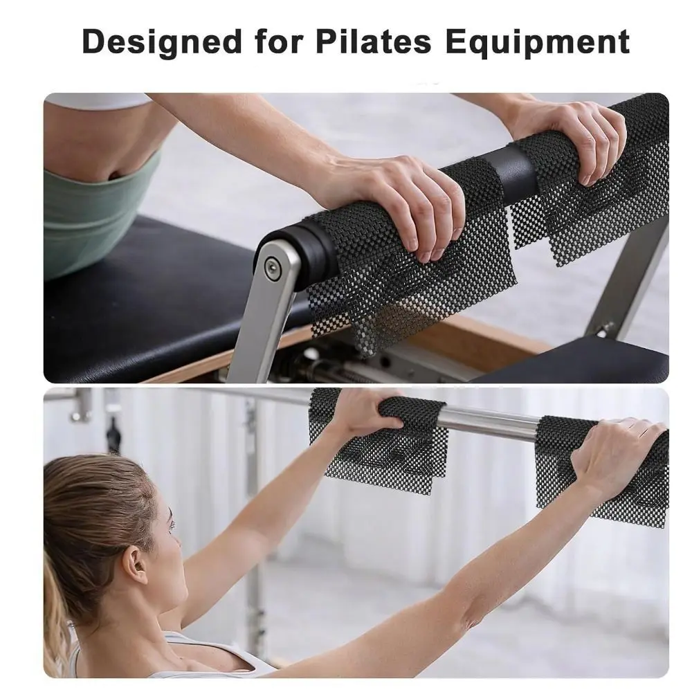 Eco-Friendly Sweat-Absorbent Pilates Grip Pads Non-slip Breathable Grip Mat Lightweight Pilates Reformer Pad Gym Equipment