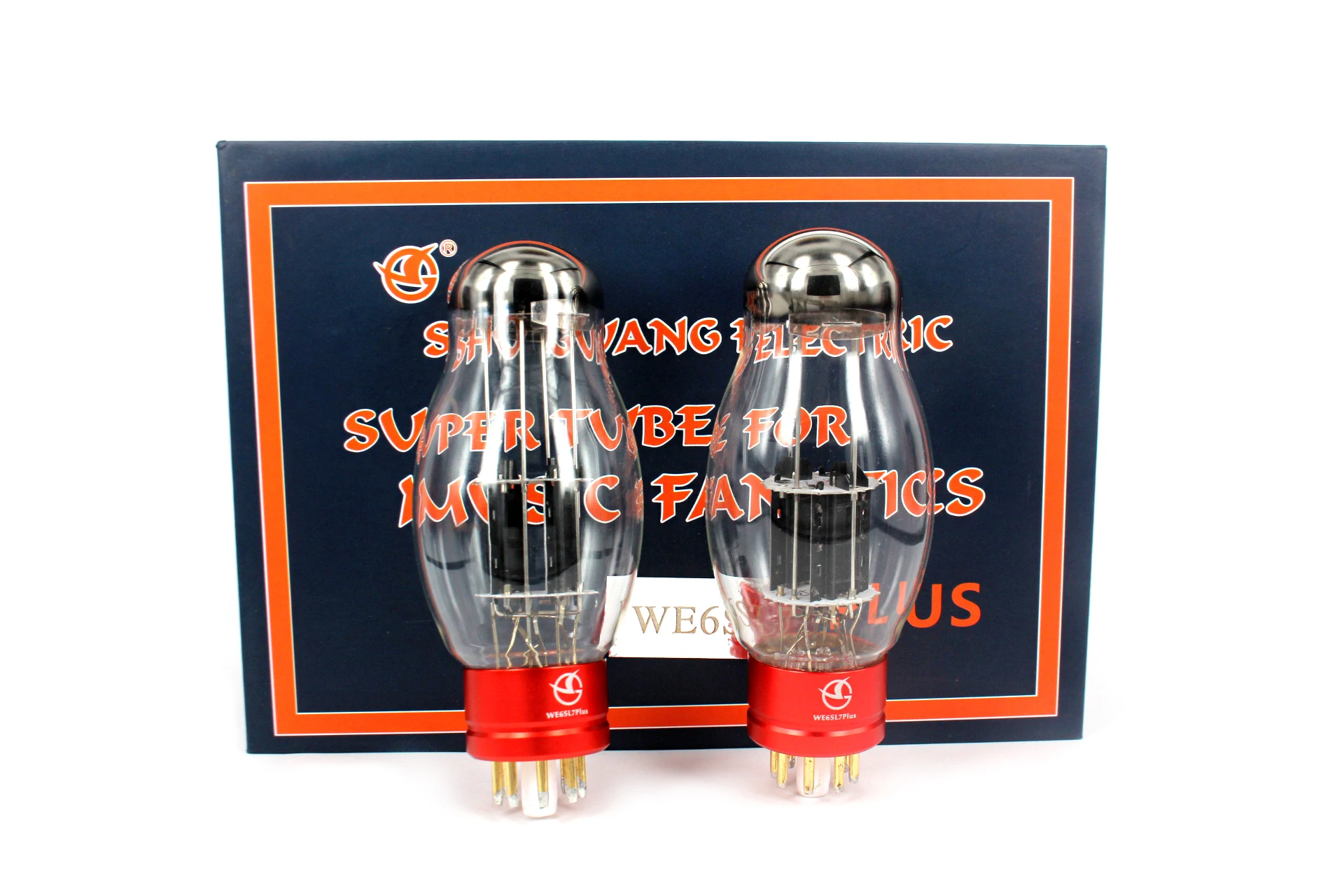 Shuguang high-end WE6SL7 PLUS tube replaces 6N9P 6SL7 6H9C CV1985 vacuum tube for audio amplifier